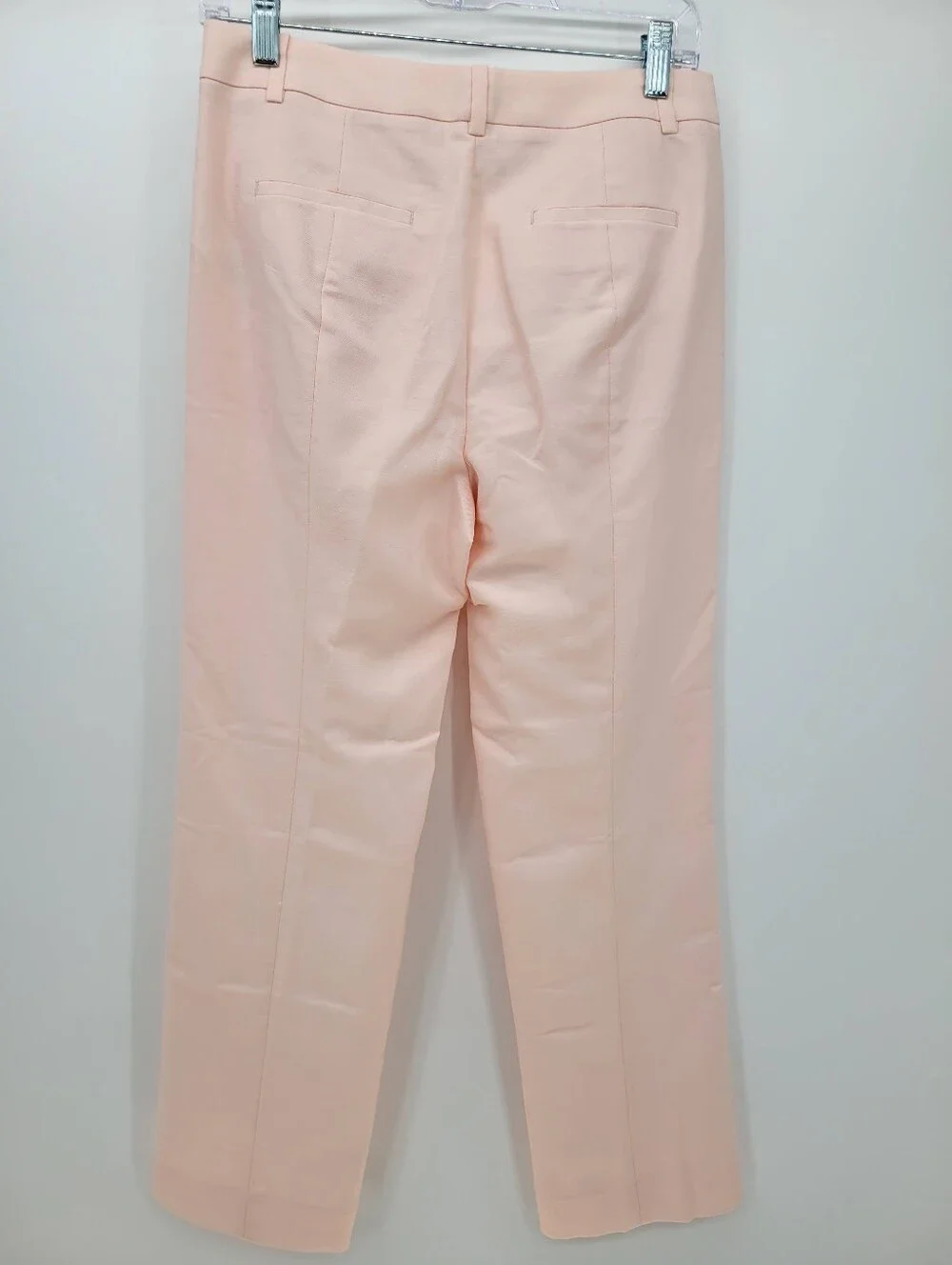 J Crew Stella pant in Gramercy linen blend CS212 Size 2 Pink